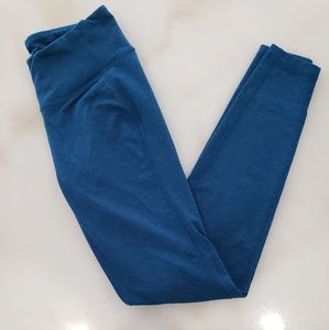 Blue Active Leggings